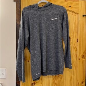 Mens Nike Hooded Dri-fit Shirt